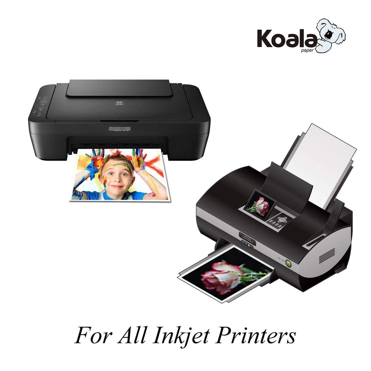 KOALA Papier Photo Mat Double Face A3 230 g/m² 100 Feuilles Jet d'Encre