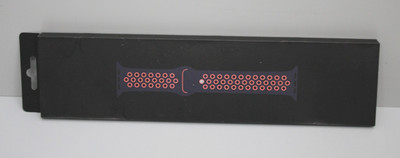 Apple Watch Nike Sportarmband 40 mm Blau Schwarz/Hellmango MG3U3FE/A NEU