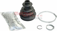 Faltenbalgsatz Antriebswelle Competence KIT Metzger Autoteile 751.047 FüR Dacia