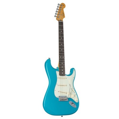 Fender American Professional II Stratocaster RW Miami Blue - E-Gitarre