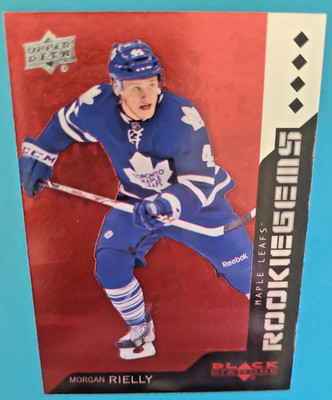 2013-14 Morgan Rielly Black Diamond #230 Red Ruby Rookie Gems RC /150