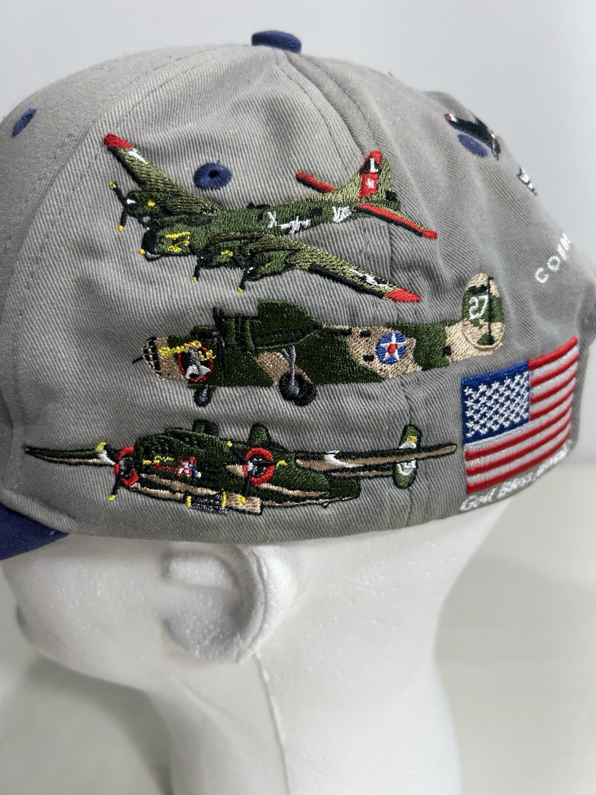 Bomber Command Hat Cap Adjustable with Embroidere… - image 6