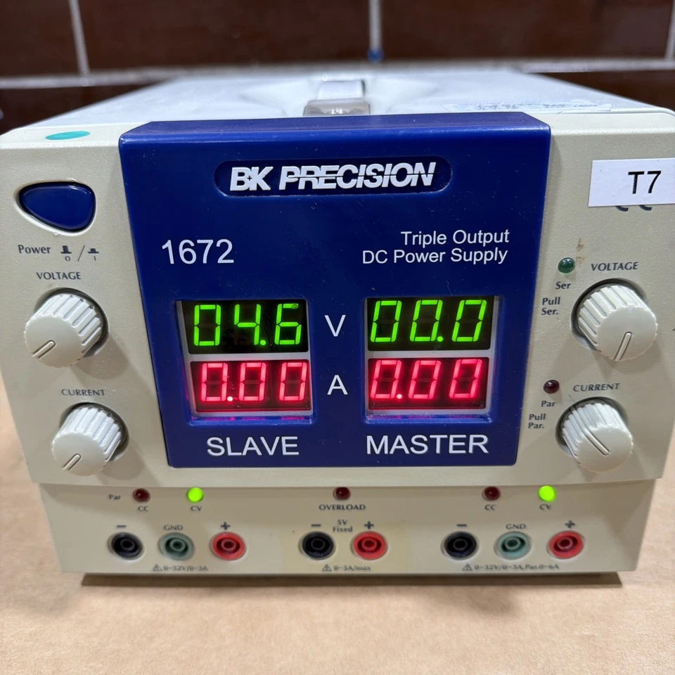 B&K Precision 1672 Triple Output DC Power Supply *Warranty* - Image 2 of 4