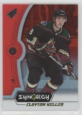 2018-19 Upper Deck Synergy Veterans Red Clayton Keller #24 ez4