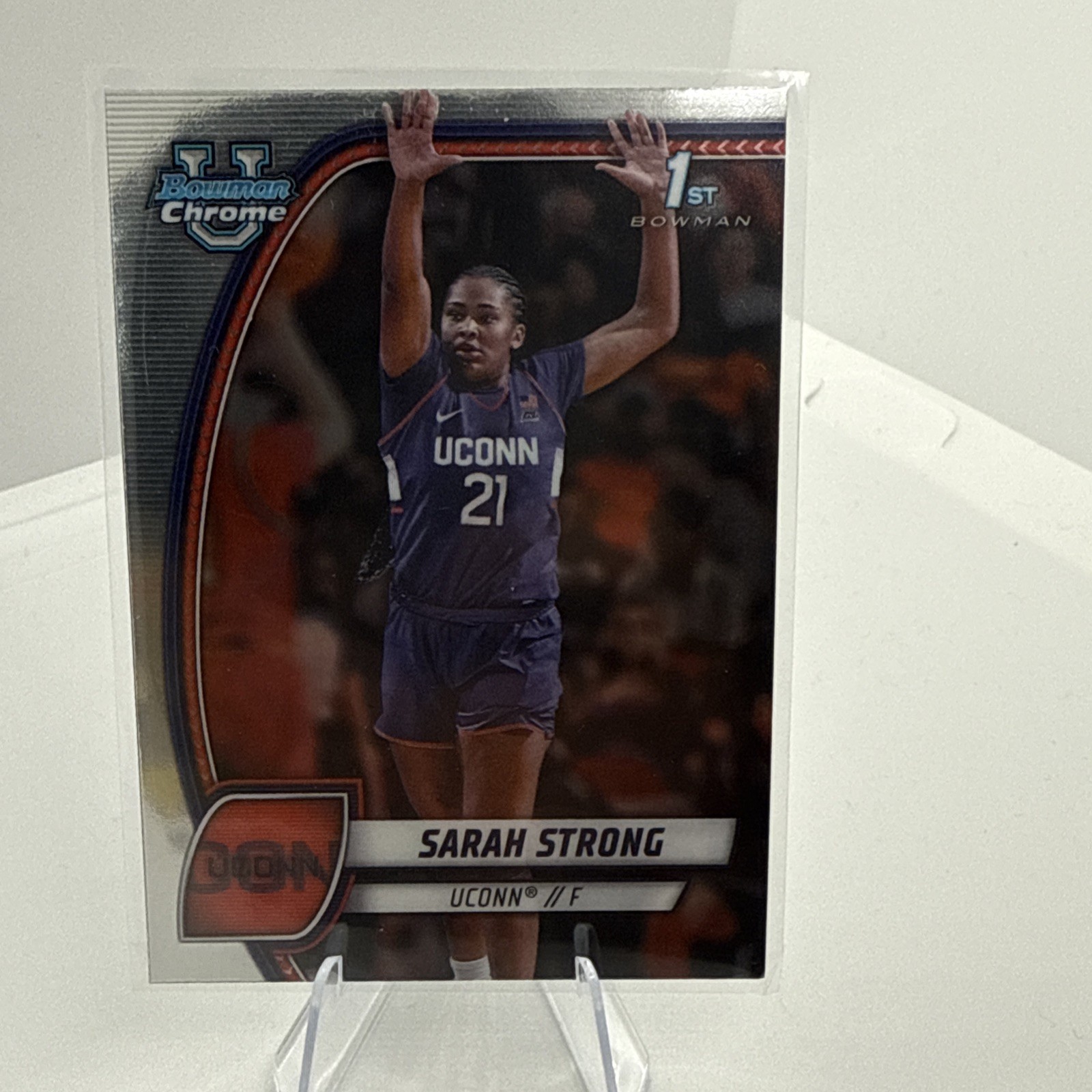 2024-25 Bowman University Chrome - Sarah Strong #62 Refractor (RC)
