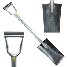 King of Spades 13" Welded Blade Shovel Heavy-Duty Gardening Landscaping Tool