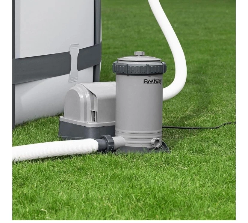 Bestway 2,500 Gallon Filter Pump for Above Ground 300 to 16,400 Gallon Swimming - Image 2 of 2