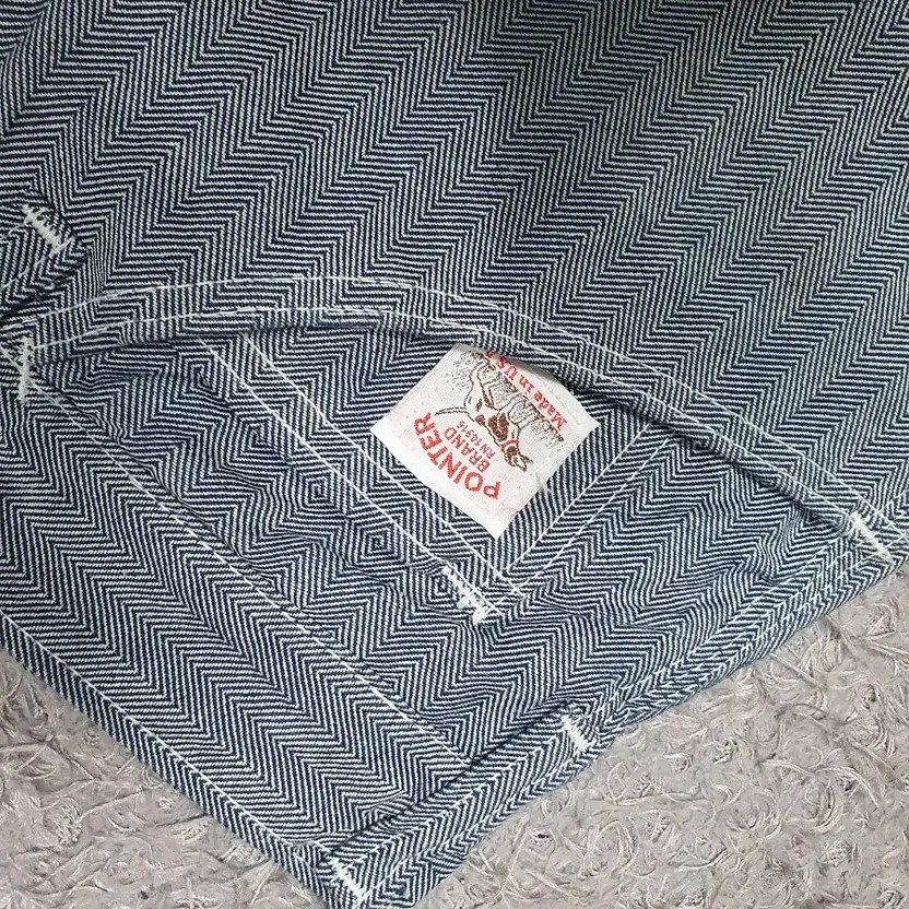 Pointer Brand Herringbone Pants Hickory Carpenter… - image 8