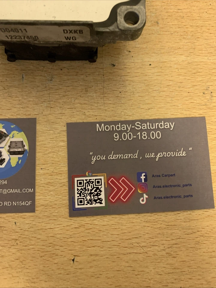 OPEL /VAUXHALL ECU Engine Control Unit 12237450 DXKB - Image 4 of 4