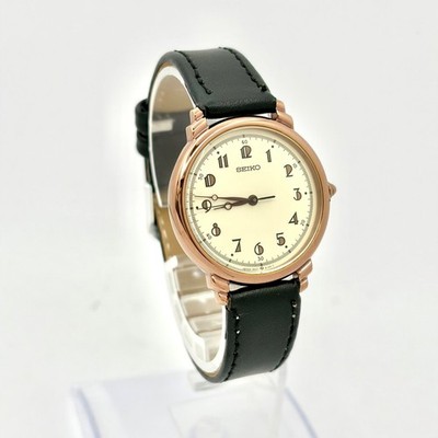 セイコー　ヌーヴォ　クォーツ腕時計 9021-6080 ボーイズサイズ SEIKO NOUVEAU 9021-6080 Boy's Rose Gold Watch Authentic No Box