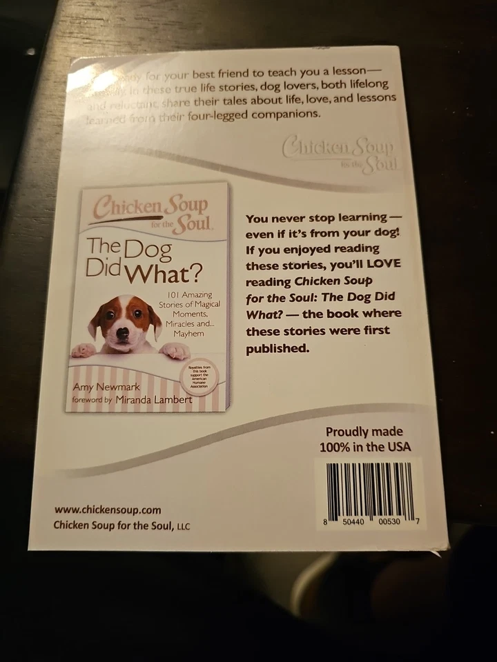 Chicken Soup For The Soul ~ Life Lessons From The Dog Mini Paperback Book - Image 4 of 4