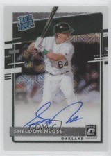 2020 Panini Donruss Optic White Mojo Prizm 8/99 Sheldon Neuse Auto RC 7iu