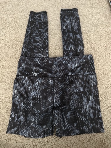 Leggings ATHLETA Chaturanga tiro alto longitud completa estampado de serpiente cobra para mujer talla pequeña - Imagen 2 de 3