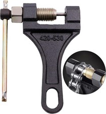 Chain Breaker 420-530, Heavy Duty Chain Breaker Riveting Tool, Chain Removal...