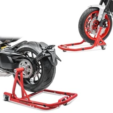 Set Paddock Stand front + rear for MV Agusta Turismo Veloce 800 14-24 red MX1
