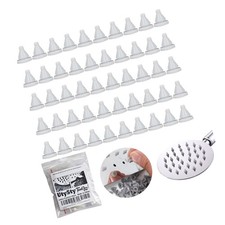 50 Pack Rain Shower Head Nozzles Replacement Universal Shower Heads Nozzle In...