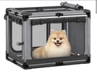 Collapsible Dog Crate: 26 Inch Foldable Soft Sided Dog Crate for Small Dogs