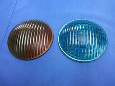 Ribbed Spreadlite Lens Lantern Switch Light Railroad W.R.R.S.  Kopp Glass 5-3/8