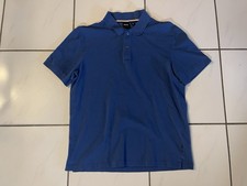 Hugo Boss Short Sleeve Polo Shirt Men's Large Blue Designer
