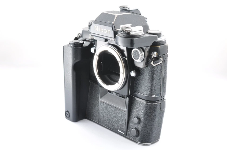 Nikon F3P Press HP 35mm SLR Film Camera Body w/ MD-4 AS-7 From Japan Exc+5 - Image 2 of 4