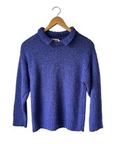 Diane Von Furstenberg Vintage Collared Sweater 100 Acrylic