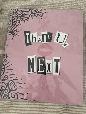 Ariana Grande Thank U Next Original Notebook 2019