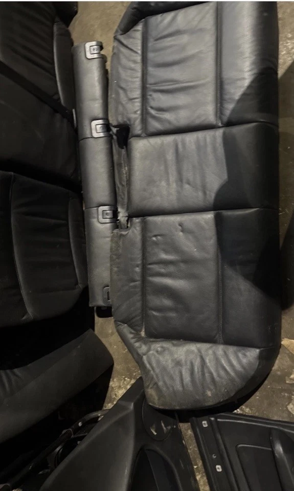 BMW E46 Touring M Sport  1999-2005 Black Leather Interior Seats & Door Cards - Image 4 of 4