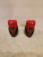 Genuine Milwaukee 48-11-2420 M12 Redlithium CP2.0 Ah 12V Batteries 2 Pack New