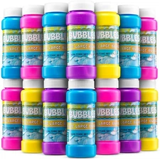 Party Bubbles for Kids - (Bulk Pack of 24) 2-oz Bulk Solution with... 