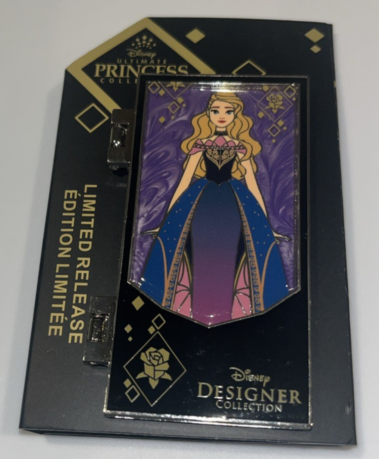 Disney Designer Collection Aurora Hinged Pin Ultimate Princess Collection