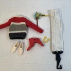 1960s Ken Doll Campus Hero Complete Outfit Sweater Pants U Pennant #770 Barbie