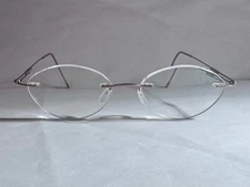 Silhouette 7534 40 Pink Titanium Rimless Eyeglasses 19-140 Titan Frames Only