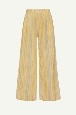 The Getaway Pant - Sunny Skies EcoLinen-finest flax fibers that only get softer.