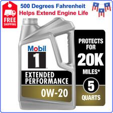 Mobil 1 Extended Performance Full Synthetic Motor Oil 0W-20, 5 Quart - Excellent 29.82 per gallon