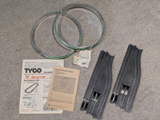 New Vintage Tyco 360  Degree Action Double Loops Track Set 6778 no box 