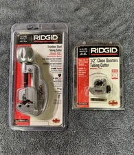 Rigid 29963 & 32975 Tubing Cutters Lot of 2