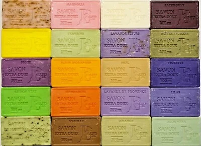 LAVANDERAIE DE HAUTE PROVENCE 26 Duftsorten LHP Seifen Savon de Marseille Provence Südfrankreich 100gr. vegan