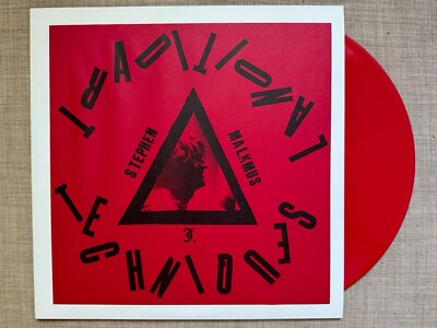 Stephen Malkmus Traditional Techniques LP Vinyl Red Color Limited Edition Preown
