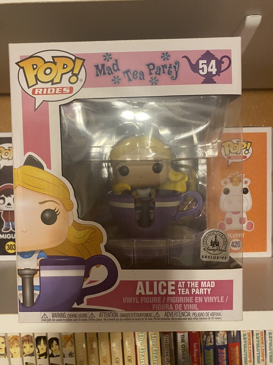 New in Box! Funko POP Alice at the Mad Tea Party #54 Disney Parks