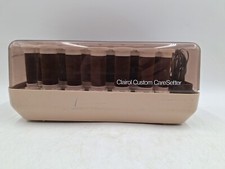 Vintage Clairol Custom Care Setter KF-20 Hot Rollers Hair Curlers Velvet w/Clips