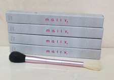 MALLY DUAL ENDED FACE MAKEUP BRUSH BOXED LOT OF 4