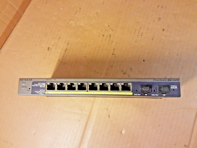 Netgear ProSafe GS110TP Gigabit PoE Switch ohne Netzteil Netgear GS110TP