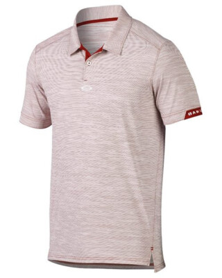  OAKLEY O-Hydrolix GRAVITY POLO 434158 IRON RED 80 MEN'S SIZE SMALL NWT $65.00