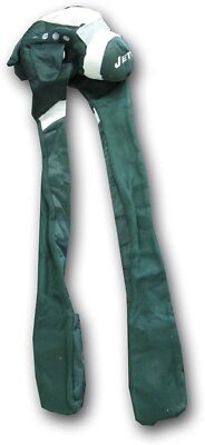 NFL New York Jets Mascot Long Soft Hat w/ Hand Warmer Glove Mitten Winter  Swag