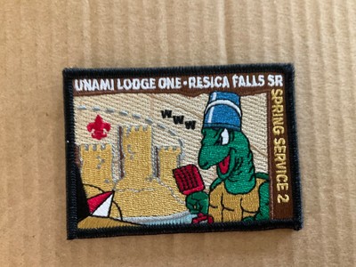 Unami Lodge One 2017 Spring Service 2 event patch
