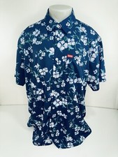 DIXXON - Floral Aloha Hawaiian Mens 2XL Shirt - EXCELLENT