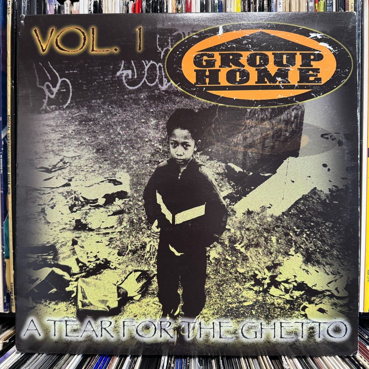GROUP HOME - A TEAR FOR THE GHETTO VOL 1 (VINYL LP) 1999 DJ