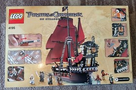 NEW 2011 RETIRED LEGO Pirates of the Caribbean Queen Anne's Revenge 4195 SEALED
