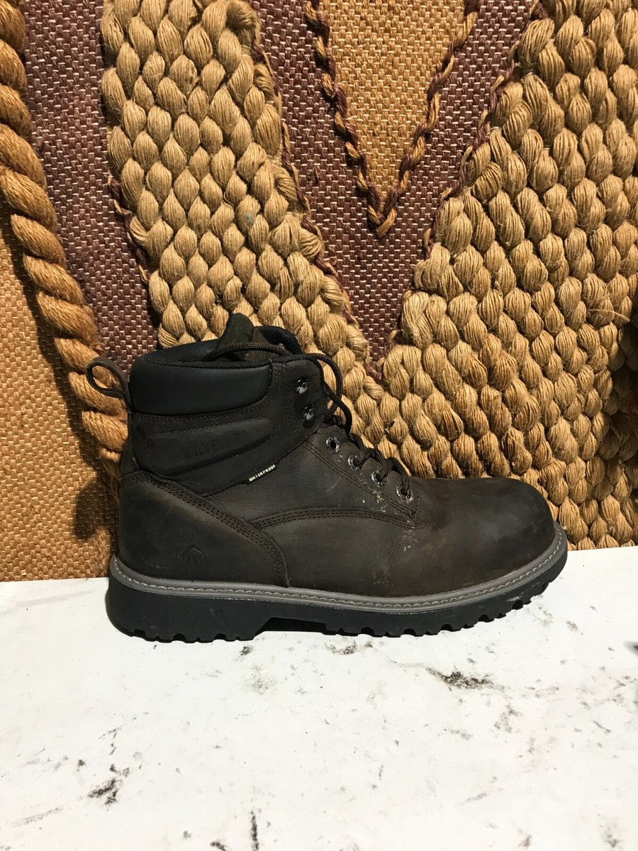 Wolverine Brown Work Hiking-Style Boots with Black Soles Wolverine Carlsbad Waterproof 6 main image 2