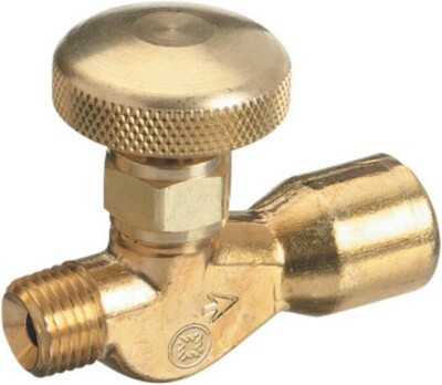 13 Liquid Propane Gas Needle Valve 200 Psig 1/4'' Female to Male NPTF Std. Flow